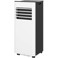 HOMCOM Tragbare Klimaanlage 3-in-1 9000 BTU Kühler Ventilator Luftentfeuchter 24,1 L/Tag mit Fernbedienung LED-Display 24h Timer 2 Geschwindigkeiten für Raum 28m² Weiß Aosom HOMCOM Tragbare Klimaanlage 3-in-1 9000 BTU Kühler Ventilator Luftentfeuchter 24,1 L/Tag mit Fernbedienung LED-Display 24h Timer 2 Geschwindigkeiten für Raum 28m² Weiß Aosom von HOMCOM
