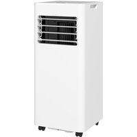 HOMCOM Tragbare Klimaanlage 3-in-1 9000 BTU Kühler Ventilator Luftentfeuchter 24,1 L/Tag mit Fernbedienung LED-Display Timer 24h 2 Geschwindigkeiten für Raum 28m² Weiß Aosom HOMCOM Tragbare Klimaanlage 3-in-1 9000 BTU Kühler Ventilator Luftentfeuchter 24,1 L/Tag mit Fernbedienung LED-Display Timer 24h 2 Geschwindigkeiten für Raum 28m² Weiß Aosom von HOMCOM