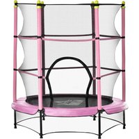 HOMCOM Trampolin rosa B/H/L: ca. 140x140x160 cm HOMCOM Trampolin rosa B/H/L: ca. 140x140x160 cm von HOMCOM