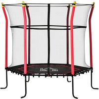 HOMCOM Trampolin rot B/H/L: ca. 160x160x163,5 cm HOMCOM Trampolin rot B/H/L: ca. 160x160x163,5 cm von HOMCOM