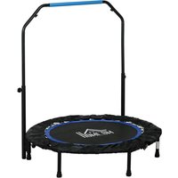 HOMCOM Trampolin schwarz Stahl B/H/L: ca. 102x123x102 cm von HOMCOM