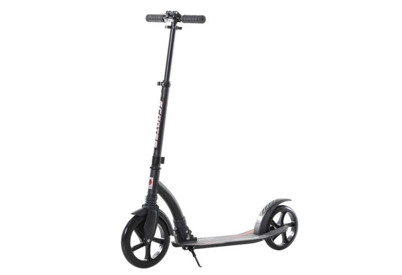 HOMCOM Tretroller Tretroller mit Stoßdämpfung und höhenverstellbar von HOMCOM