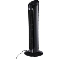 HOMCOM Turmventilator mit 3 Belüftungsstufen schwarz Kunststoff H/D: ca. 45x27 cm HOMCOM Turmventilator mit 3 Belüftungsstufen schwarz Kunststoff H/D: ca. 45x27 cm von HOMCOM