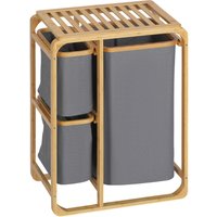 HOMCOM Wäschekorb natur B/H/L: ca. 32x50x69,7 cm HOMCOM Wäschekorb natur B/H/L: ca. 32x50x69,7 cm von HOMCOM