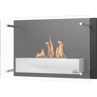 HOMCOM Wand-Bioethanol-Kamin zum Einbau mit 1,5 l Brenner, ca. 3 Stunden Brenndauer Maße: 60L x 22B x 40H cm Fläche: 20-25 m² Edelstahl Aosom HOMCOM Wand-Bioethanol-Kamin zum Einbau mit 1,5 l Brenner, ca. 3 Stunden Brenndauer Maße: 60L x 22B x 40H cm Fläche: 20-25 m² Edelstahl Aosom von HOMCOM