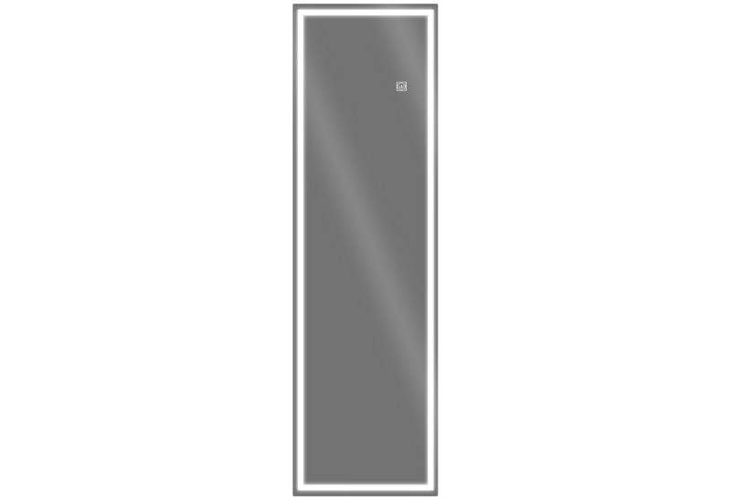 HOMCOM Wandspiegel 120 x 40 cm Ganzkörperspiegel mit LED-Beleuchtung (Hängespiegel, 1-St., Ganzkörperspiegel), mit Touch-Schalter, Memory-Funktion, für Schlafzimmer, Badezimmer von HOMCOM