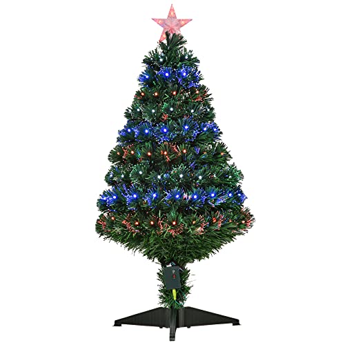 HOMCOM Weihnachtsbaum Tannenbaum 90 LEDs Stern Grün Ø48 x H90 cm HOMCOM Weihnachtsbaum Tannenbaum 90 LEDs Stern Grün Ø48 x H90 cm von HOMCOM