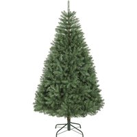 HOMCOM Weihnachtsbaum künstlich 180 cm Christbaum mit 1687 dichten Zweigen Tannenbaum mit klappbarem Metallständer Grün Aosom HOMCOM Weihnachtsbaum künstlich 180 cm Christbaum mit 1687 dichten Zweigen Tannenbaum mit klappbarem Metallständer Grün Aosom von HOMCOM