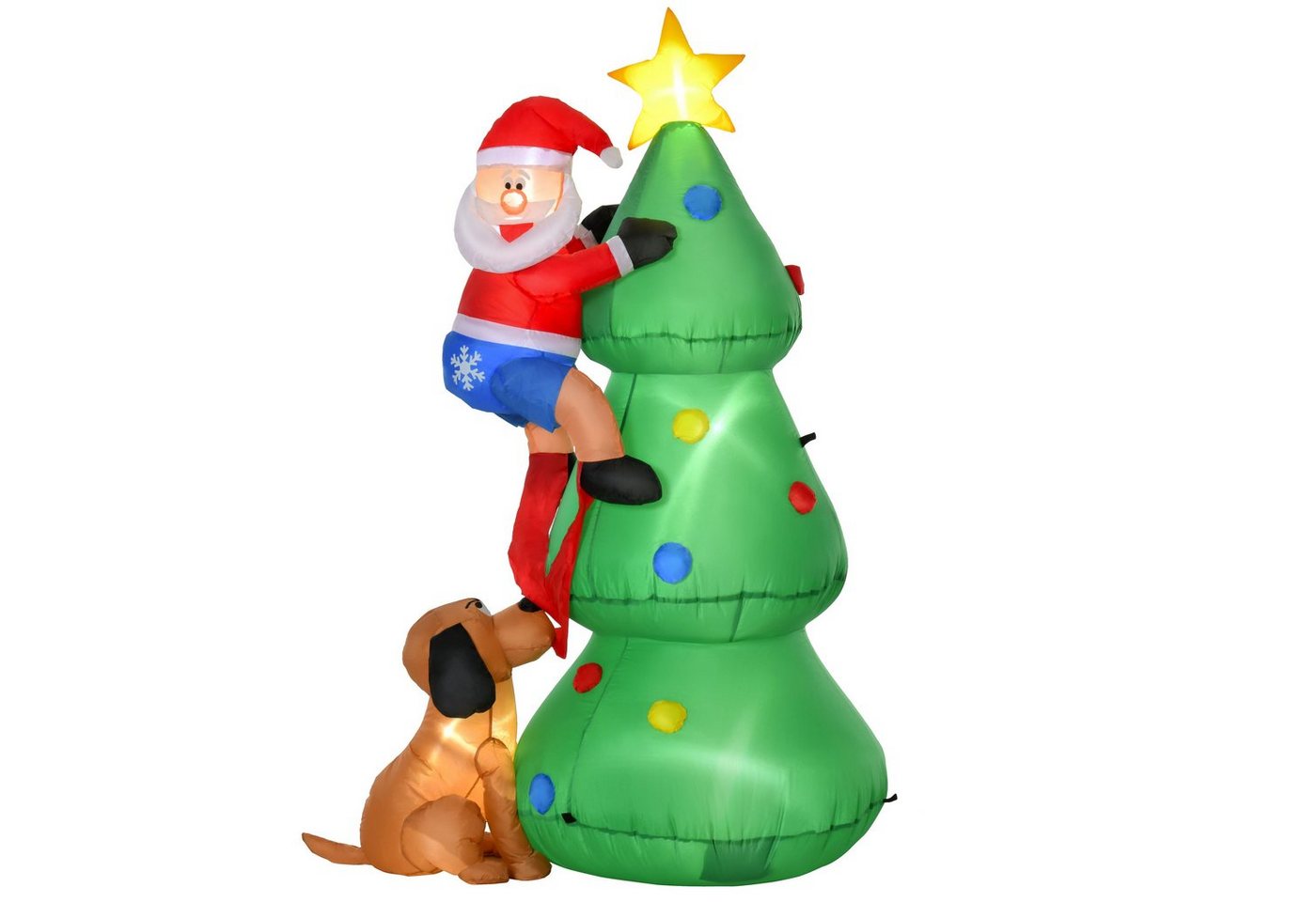 HOMCOM Weihnachtsfigur Weihnachtsdeko HOMCOM Weihnachtsfigur Weihnachtsdeko von HOMCOM