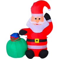 HOMCOM Weihnachtsmann von HOMCOM