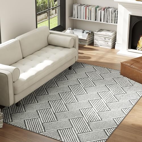 HOMCOM Wohnzimmerteppich 170 x 120 cm Kurzflorteppich, maschinenwaschbar, hypoallergen, für Wohnzimmer, Schlafzimmer, Arbeitszimmer, hellgrau HOMCOM Wohnzimmerteppich 170 x 120 cm Kurzflorteppich, maschinenwaschbar, hypoallergen, für Wohnzimmer, Schlafzimmer, Arbeitszimmer, hellgrau von HOMCOM