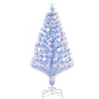 HOMCOM künstlicher Weihnachtsbaum mit 3 LED-Leuchten Tannenbaum PVC Metall Weiß Blau Ø60 x 120H cm für festliche Dekoration Aosom.de HOMCOM künstlicher Weihnachtsbaum mit 3 LED-Leuchten Tannenbaum PVC Metall Weiß Blau Ø60 x 120H cm für festliche Dekoration Aosom.de von HOMCOM