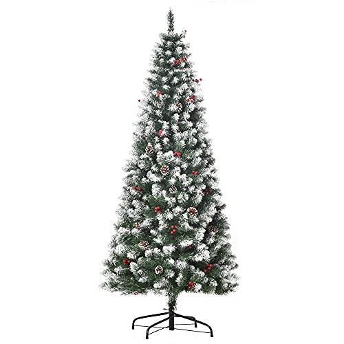 HOMCOM künstlicher Weihnachtsbaum mit 618 Astspitzen 180 cm Christbaum einfacher Aufbau Tannenbaum PVC Metall Grün Ø65 x 180 cm HOMCOM künstlicher Weihnachtsbaum mit 618 Astspitzen 180 cm Christbaum einfacher Aufbau Tannenbaum PVC Metall Grün Ø65 x 180 cm von HOMCOM