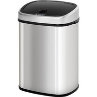 Homcom - Automatik Mülleimer Abfalleimer mit Infrarotsensor Kücheneimer 48L Silber L40,5 x B29,5 x H57 cm Homcom - Automatik Mülleimer Abfalleimer mit Infrarotsensor Kücheneimer 48L Silber L40,5 x B29,5 x H57 cm von HOMCOM