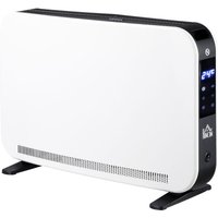 Homcom - Elektroheizung 2000W Heizlüfter mit 3 Heizstufen Heizkörper mit LED-Anzeige, 24-Stunden-Timer Verstellbar Temperatur für 18 m² Homcom - Elektroheizung 2000W Heizlüfter mit 3 Heizstufen Heizkörper mit LED-Anzeige, 24-Stunden-Timer Verstellbar Temperatur für 18 m² von HOMCOM