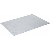 Flauschiger Teppich Kurzflor Anti-Rutsch Unterseite für Wohnzimmer Schlafzimmer modern Polyester Grau 160 x 230 cm - Hellgrau - Homcom von HOMCOM