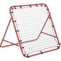 Rebounder für Fußball, Prellwand Rebound Netz, Metallrohr mit PE-Gewebe, Kickback Rückprallwand für Baseball Basketball, Fußballtor für Jugendliche von HOMCOM