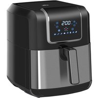Dual Zone Heißluftfritteuse 6,5 l Airfryer 1700W mit 2 Fächer, 8 Programme, LED-Display, Antihaftbeschichtung, Fritteuse mit Öl, Schwarz - Homcom Dual Zone Heißluftfritteuse 6,5 l Airfryer 1700W mit 2 Fächer, 8 Programme, LED-Display, Antihaftbeschichtung, Fritteuse mit Öl, Schwarz - Homcom von HOMCOM