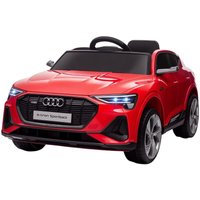 Homcom - Elektro Kinderauto 12V Elektrofahrzeug Audi E-tron Elektroauto mit Fernbedienung, Sicherheitsgurt, Musik (MP3/USB/TF), Kinderfahrzeug für Homcom - Elektro Kinderauto 12V Elektrofahrzeug Audi E-tron Elektroauto mit Fernbedienung, Sicherheitsgurt, Musik (MP3/USB/TF), Kinderfahrzeug für von HOMCOM