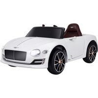 Homcom - Kinderauto Bentley gt lizenzierte Kinderfahrzeug Elektroauto mit Fernbedienung 2 x 390 Motoren Kinder Weiß 108 x 60 x 43 cm Homcom - Kinderauto Bentley gt lizenzierte Kinderfahrzeug Elektroauto mit Fernbedienung 2 x 390 Motoren Kinder Weiß 108 x 60 x 43 cm von HOMCOM