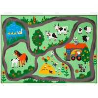 Homcom Kinderteppich Straße Bauernhof 150 x 80 x 0,45 cm Aosom Homcom Kinderteppich Straße Bauernhof 150 x 80 x 0,45 cm Aosom von HOMCOM