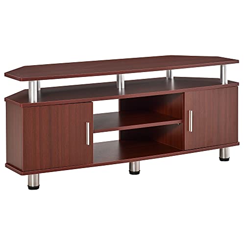 Homcom Klassischer TV-Ständer mit 2 Etagen, Braun 120 x 39 x 52 cm Homcom Klassischer TV-Ständer mit 2 Etagen, Braun 120 x 39 x 52 cm von HOMCOM