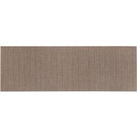 Homcom Läufer pflegeleichter Küchenläufer PVC Dunkelbeige 50 x 150 cm von HOMCOM