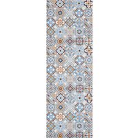 Küchenläufer, Küchenteppich, Läufer, pflegeleicht und strapazierfähig, Blau-Grau, 150 x 50 x 0,5 cm - Homcom Küchenläufer, Küchenteppich, Läufer, pflegeleicht und strapazierfähig, Blau-Grau, 150 x 50 x 0,5 cm - Homcom von HOMCOM
