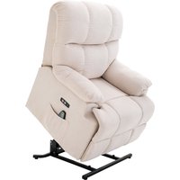 Homcom - Sessel mit Aufstehhilfe, Massagesessel, Relaxsessel mit USB-Anschluss, Fernsehsessel mit Fernbedienung, Seitentasche, Neigebarer TV-Sessel Homcom - Sessel mit Aufstehhilfe, Massagesessel, Relaxsessel mit USB-Anschluss, Fernsehsessel mit Fernbedienung, Seitentasche, Neigebarer TV-Sessel von HOMCOM