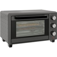 Homcom - Minibackofen 21L 1400W 60 Min. Timer, Kleinbackofen mit 100 °C-230 °c einstellbar Temperatur Garzeit, Mini Ofen mit Backblech, Drahtgestell, Homcom - Minibackofen 21L 1400W 60 Min. Timer, Kleinbackofen mit 100 °C-230 °c einstellbar Temperatur Garzeit, Mini Ofen mit Backblech, Drahtgestell, von HOMCOM