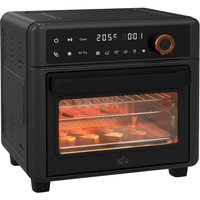 Homcom - Minibackofen mit Umluft 13L Mini Ofen mit Backblech, Grillrost und Krümelblech, 40 °C-220 °c Heißluftfritteuse mit 12 Programmen, Homcom - Minibackofen mit Umluft 13L Mini Ofen mit Backblech, Grillrost und Krümelblech, 40 °C-220 °c Heißluftfritteuse mit 12 Programmen, von HOMCOM