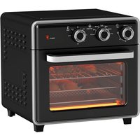 Homcom - Minibackofen mit Umluft 20L Mini Ofen mit Backblech, Grillrost und Krümelblech, 90 °C-230 °c Heißluftfritteuse mit 5 Modi, Frittierkorb, 60 Homcom - Minibackofen mit Umluft 20L Mini Ofen mit Backblech, Grillrost und Krümelblech, 90 °C-230 °c Heißluftfritteuse mit 5 Modi, Frittierkorb, 60 von HOMCOM