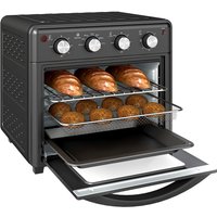Homcom - Minibackofen mit Umluft 30L Mini Ofen mit Backblech, Grillrost und Krümelblech, 90 °C-230 °c Heißluftfritteuse mit 7 Modi, Frittierkorb, 60 Homcom - Minibackofen mit Umluft 30L Mini Ofen mit Backblech, Grillrost und Krümelblech, 90 °C-230 °c Heißluftfritteuse mit 7 Modi, Frittierkorb, 60 von HOMCOM