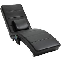 Homcom - Relaxliege mit Massagefunktion Loungesessel Ergonomisch hohe Rückenlehn, mit Massagefunktion und Kissen mit Zero-G Design Lounge Sessel Homcom - Relaxliege mit Massagefunktion Loungesessel Ergonomisch hohe Rückenlehn, mit Massagefunktion und Kissen mit Zero-G Design Lounge Sessel von HOMCOM