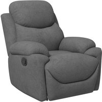 Relaxsessel Einzelsofa Liege 150° neigbarer Fernsehsessel Liegesessel TV-Sessel mit Schlaffunktion für Wohnzimmer Leinen Grau 93 x 88 x 102 cm von HOMCOM