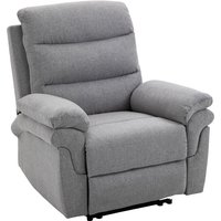 Homcom - Relaxsessel mit Liegefunktion Einzelsofa Verstellbar Liege 165° neigbar Liegesessel Ruhesessel Fernsehsessel für Wohnzimmer Schlafzimmer von HOMCOM