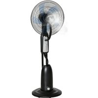 Homcom - Ventilator mit Wasserkühlung, Standventilator mit Verstellbar Sprühnebel, 3 Geschwindigkeiten, 2,8 l Wassertank, 70° oszillierend, 90 w Homcom - Ventilator mit Wasserkühlung, Standventilator mit Verstellbar Sprühnebel, 3 Geschwindigkeiten, 2,8 l Wassertank, 70° oszillierend, 90 w von HOMCOM