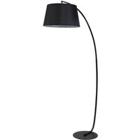 Stehlampe Wohnzimmer Stehleuchte mit Lampenschirm aus Stoff, Fußschalter, Standleuchte mit E27 Fassung, Bogenlampe mit Metallständer für Stehlampe Wohnzimmer Stehleuchte mit Lampenschirm aus Stoff, Fußschalter, Standleuchte mit E27 Fassung, Bogenlampe mit Metallständer für von HOMCOM
