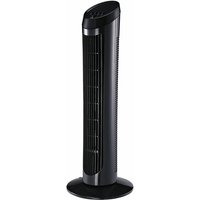 Homcom - Standventilator 45 w Turmventilator Ventilator leise 3 Belüftungsstufen, 70° Oszillation, abs, Schwarz, Ø27 x H75 cm Homcom - Standventilator 45 w Turmventilator Ventilator leise 3 Belüftungsstufen, 70° Oszillation, abs, Schwarz, Ø27 x H75 cm von HOMCOM
