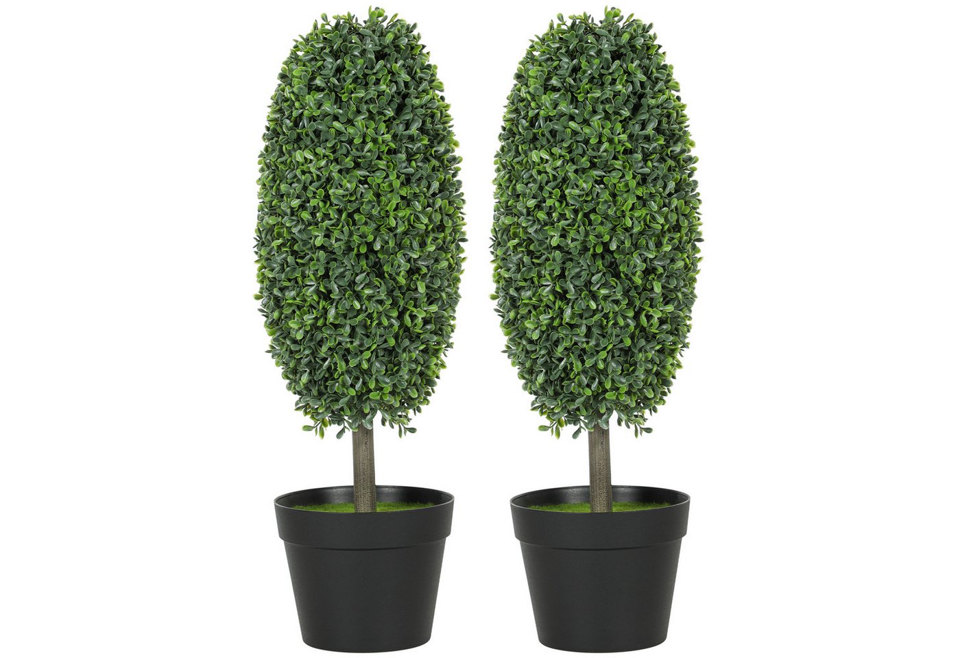 Kunstpflanze im Olivenform Olivenbaum, HOMCOM, Höhe 60 cm, Dekoration für Wohnzimmer Schlafzimmer Outdoor Kunstpflanze im Olivenform Olivenbaum, HOMCOM, Höhe 60 cm, Dekoration für Wohnzimmer Schlafzimmer Outdoor von HOMCOM