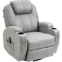 Massagesessel Ruhesessel Relaxsessel mit Massagefunktion, Kunstleder Massagesessel Ruhesessel Relaxsessel mit Massagefunktion, Kunstleder von HOMCOM