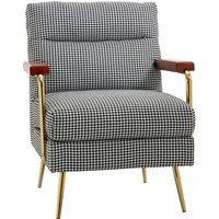 Ohrensessel Relaxsessel, Polstersessel Akzentsessel mit Leinenoptik Ohrensessel Relaxsessel, Polstersessel Akzentsessel mit Leinenoptik von HOMCOM