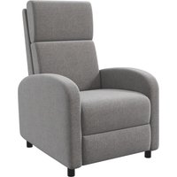 Relaxsessel Einzelsofa Liege 160° neigbarer Fernsehsessel für Wohnzimmer von HOMCOM