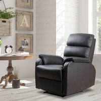 Relaxsessel Fernsehsessel Liegesessel verstellbar ergonomisch Stahl von HOMCOM