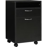 Rollcontainer Aktenschrank Bürocontainer mit Schublade Büroschrank Rollcontainer Aktenschrank Bürocontainer mit Schublade Büroschrank von HOMCOM