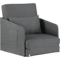 Schlafsofa 833-036 grau B/H/T: ca. 70x77x76 cm von HOMCOM