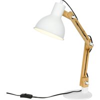 Schreibtischlampe 40W Leselampe verstellbare Klemmleuchte mit E27 Sockel von HOMCOM