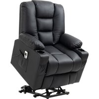 Sessel mit Aufstehhilfe Massagesessel mit Fußstütze Relaxsessel bis 150kg Sessel mit Aufstehhilfe Massagesessel mit Fußstütze Relaxsessel bis 150kg von HOMCOM