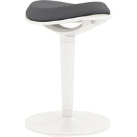 Sitzhocker ergonomischer Bürohocker, 56,5-71,5 cm höhenverstellbar, Grau von HOMCOM