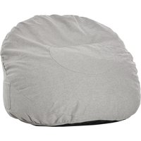 Sitzsack Beanbag Hellgrau - Hellgrau - Homcom von HOMCOM